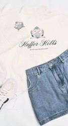 HUFFER 
- 1/4 Zip Sweater - $139.99
- Vintage Denim Short - $109.99