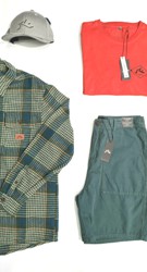 RUSTY
- Core Flexfit Cap - $49.99
- Houndstooth Shirt - $129.99
- Wull Wolume Tee - $59.99
- La Jolla 19 Short - $109.99