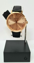 Nixon - Arrow Leather Rose Gold $259.99